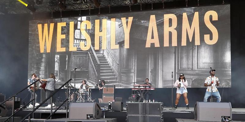 Welshly Arms live bei STARS for FREE 2019 